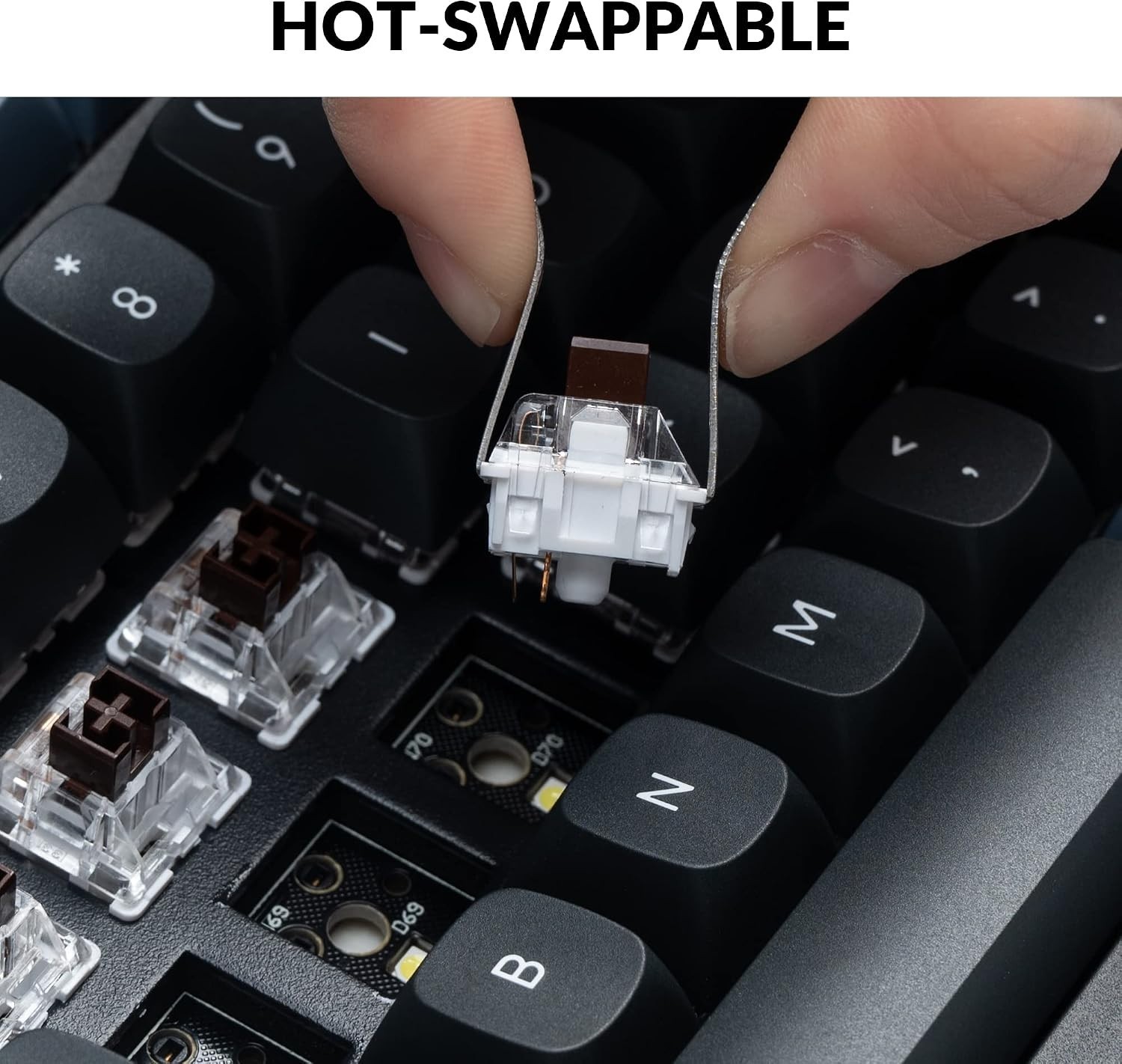 K10 Pro Wireless Custom Mechanical Keyboard Full-Size Layout | QMK Programmab...