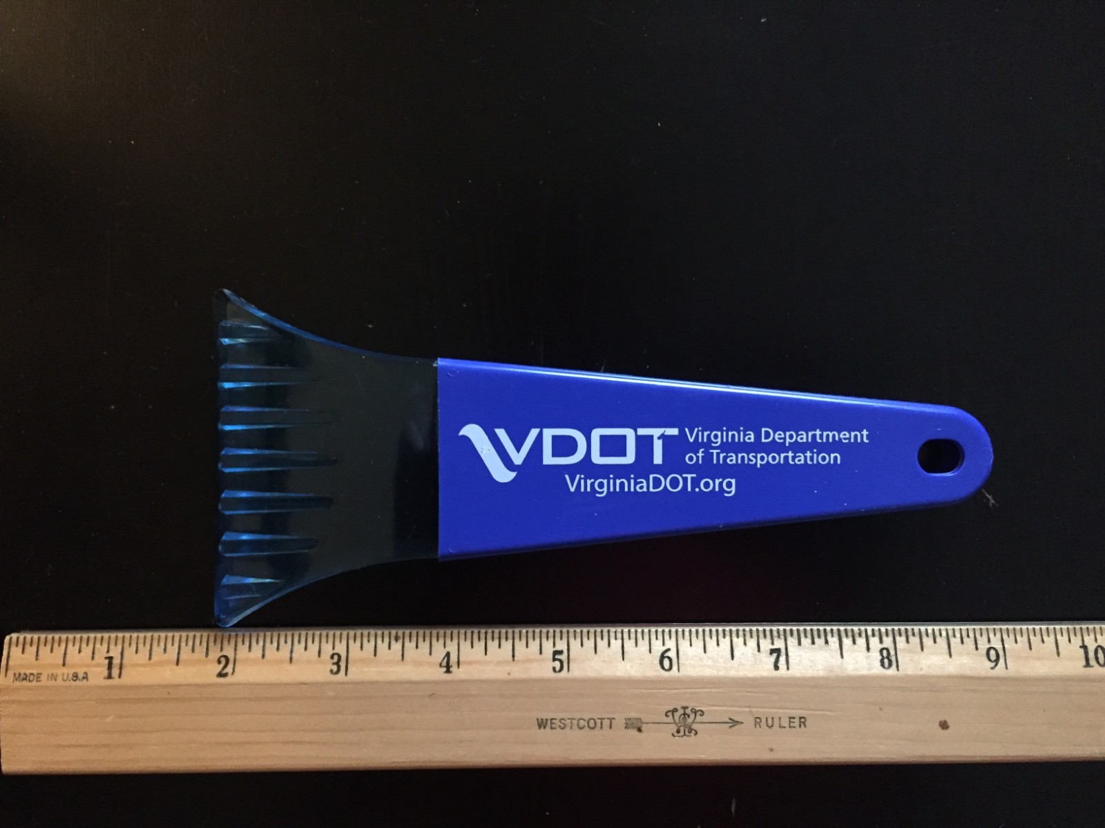 Virginia Department of Transportation VDOT Snow Ice Scraper