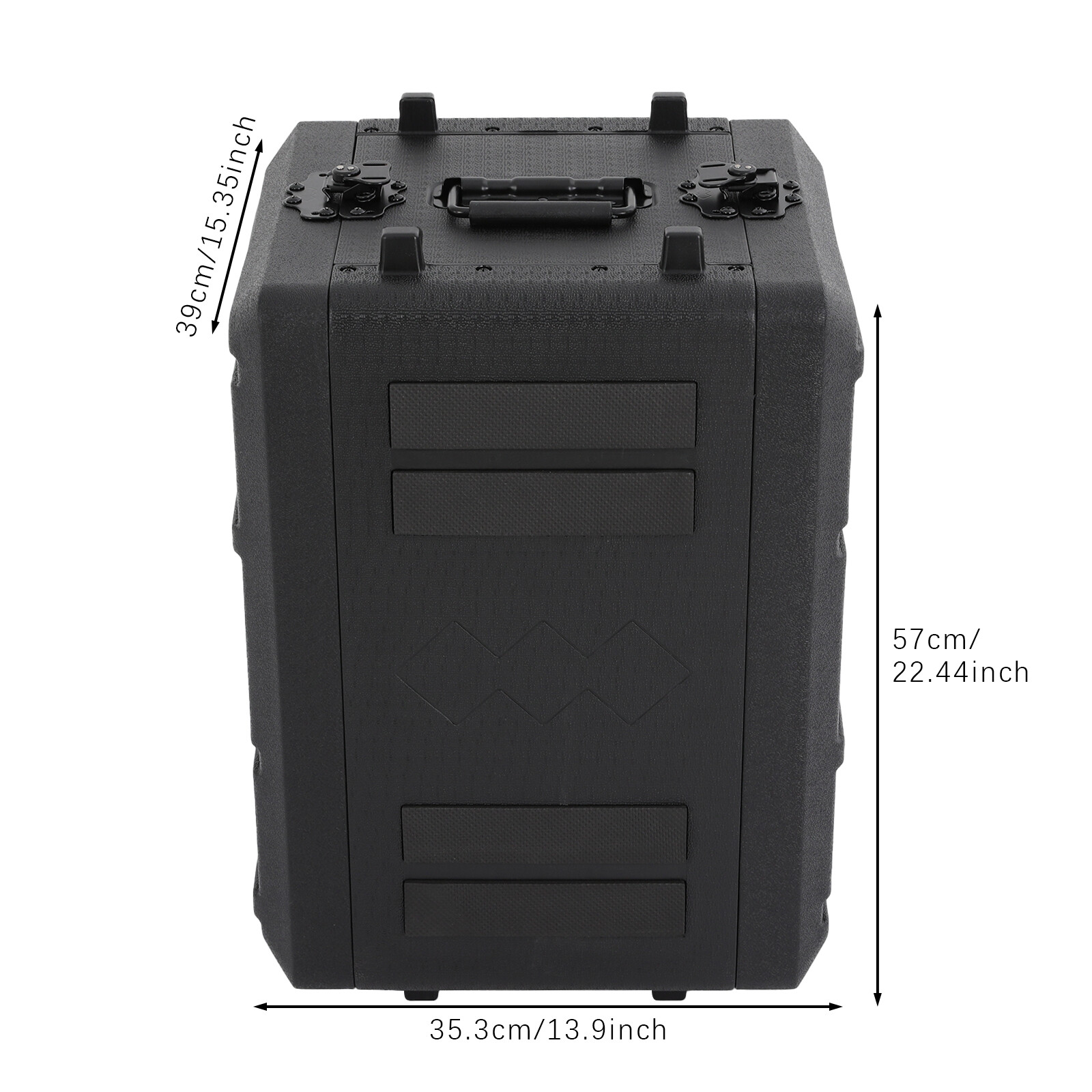 Rack Case 6U Rack Case Dust-Proof 6U Rack Case w/ Microphone Storage Compartment