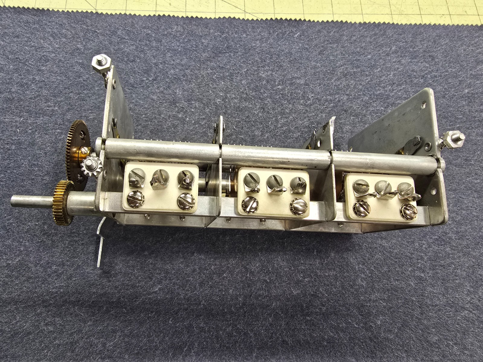 Hammarlund HQ - 180 Ham Radio Receiver Part - Band Spread Variable Capacitor