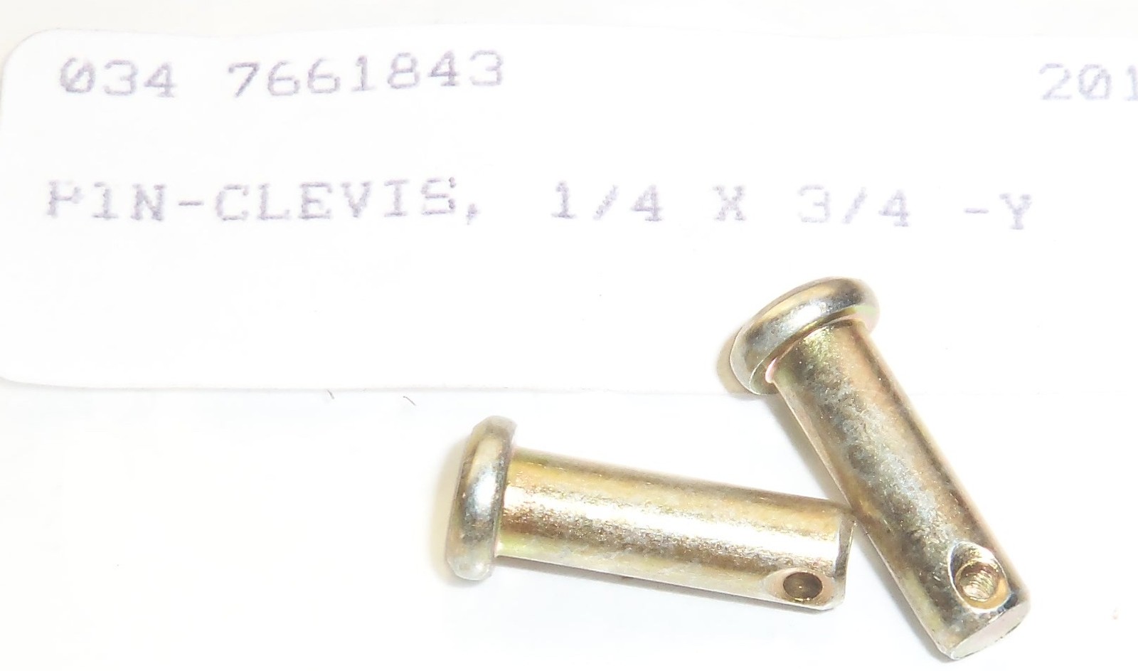 POLARIS PURE OEM NOS SNOWMOBILE CLEVIS PINS TWO (2)  7661843