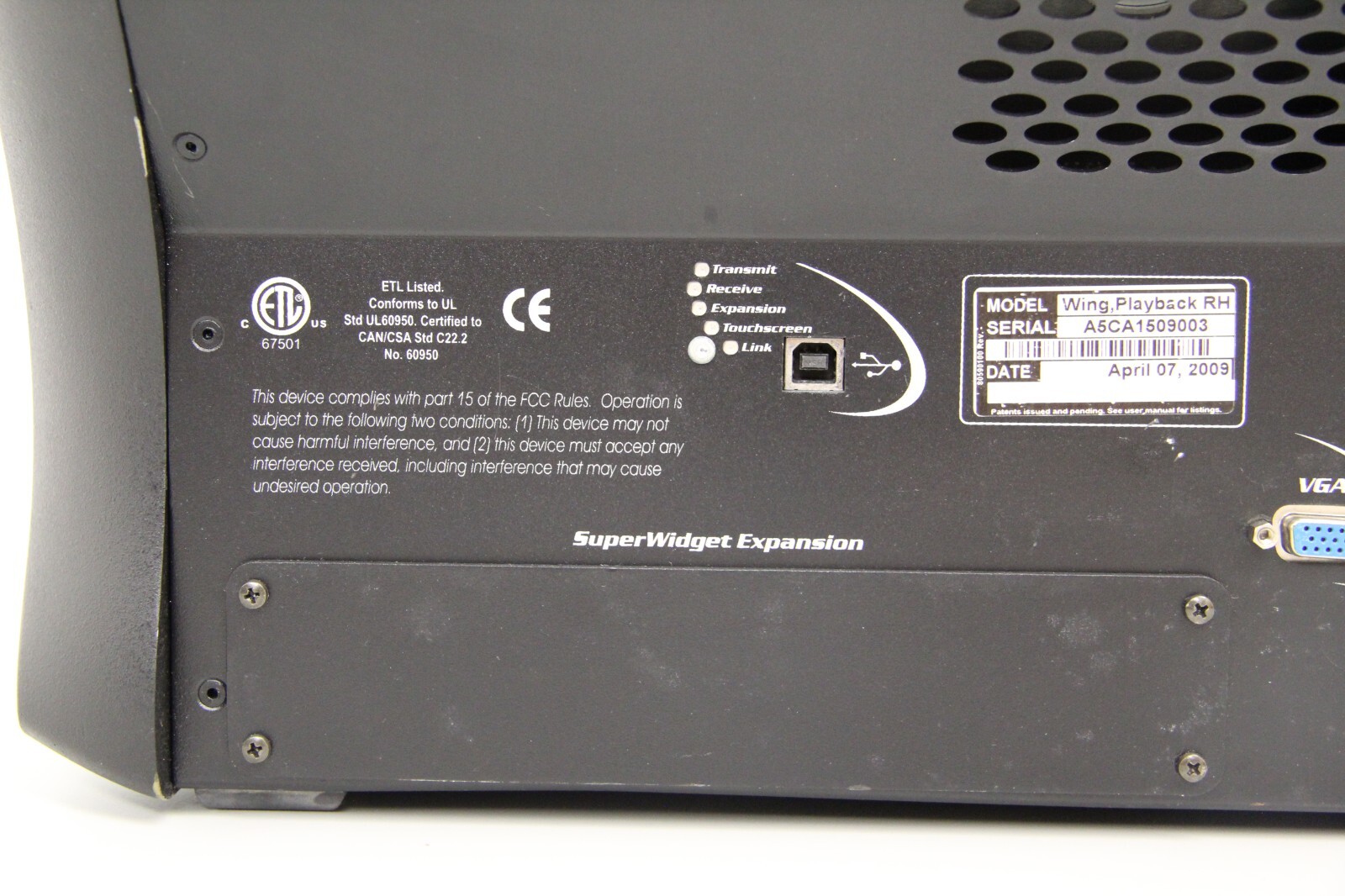 High End Systems Road Hog Playback Wing RH Fully Tested