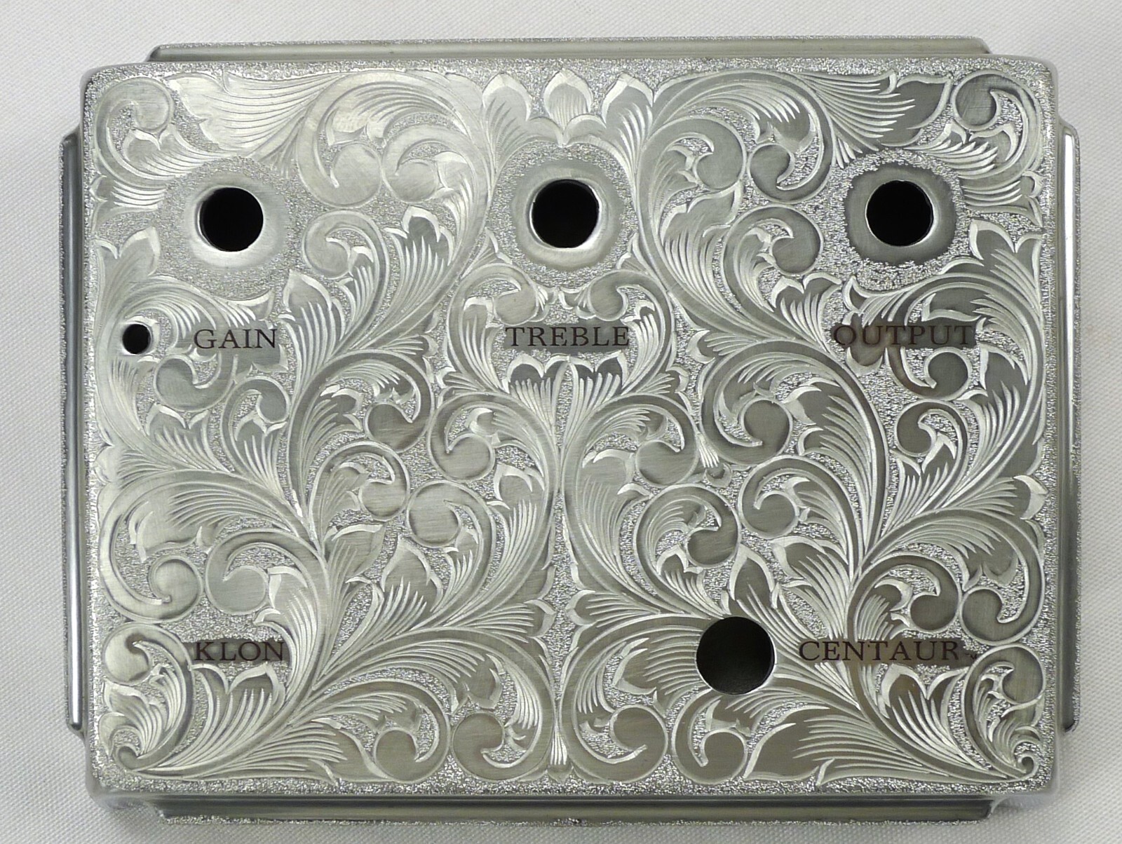 Aluminum Hand Carved Overdrive Effects Pedal Project Box Case With Knobs NH