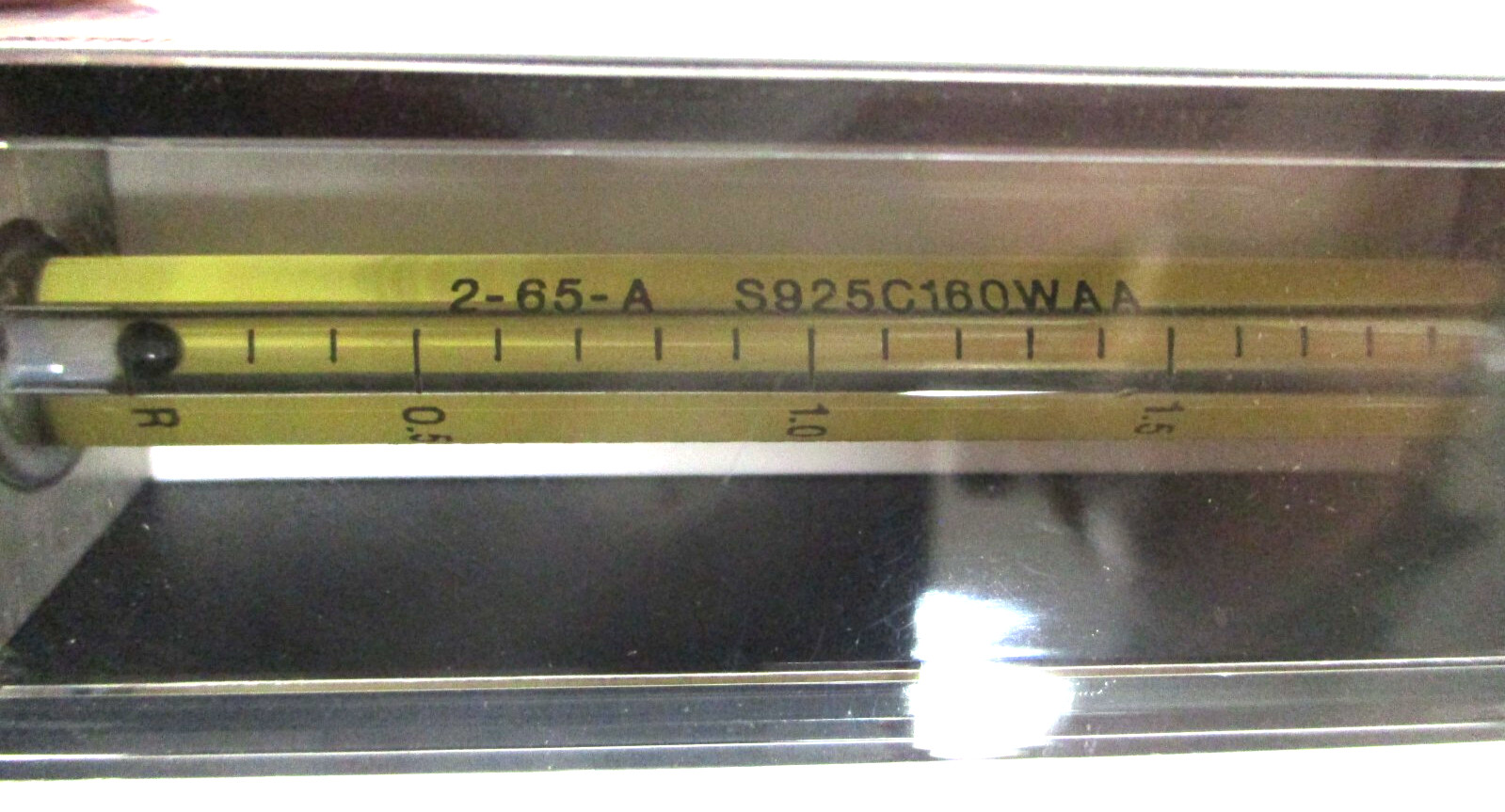 BROOKS INSTRUMENTS , 1350EBA7CNE1A, SHO-RATE, VARIABLE FLOWMETER , SURPLUS