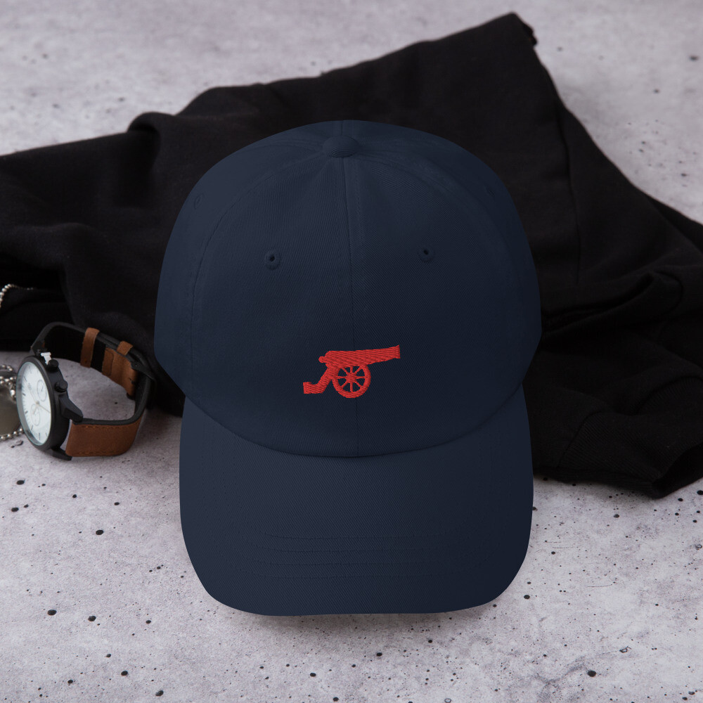 Arsenal Highbury Minimalist Design Embroidered Dad Hat Soccer Football Cap