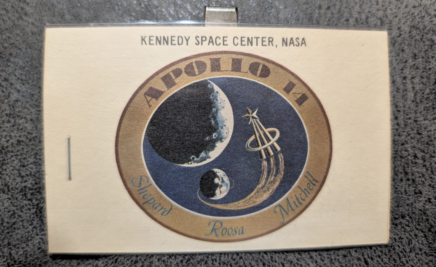 Guest Viewing Pass for the launch of the Apollo 14 mission.