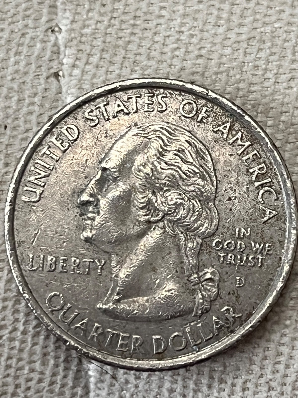 2001 D Qtr 🔥2 FACED🔥 VERY SCARCE🔥ICWT ,CUD, STRUCK through Grease, lamination