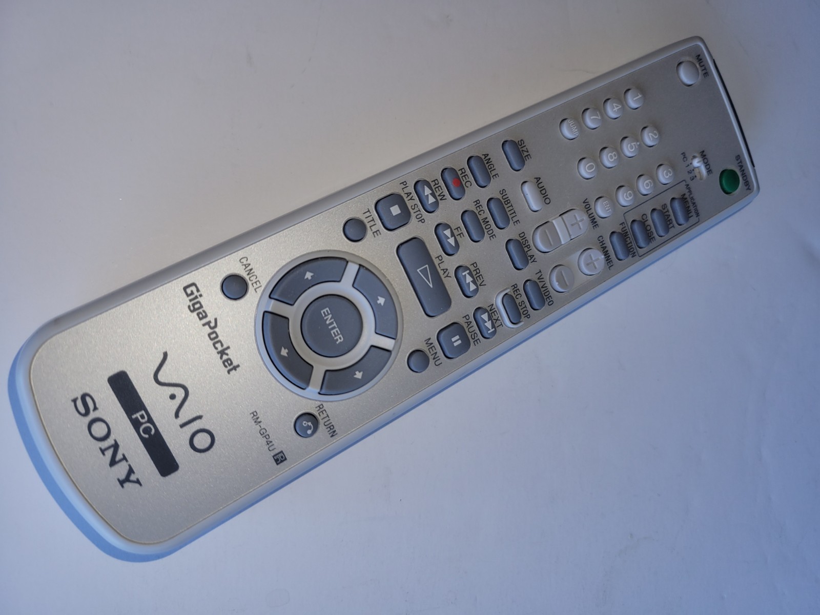Sony Vaio RM-GP4U Remote PCVA-IR5U Infrared Receiver