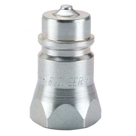 Pioneer 8010-15P Hydraulic Quick Connect Hose Coupling, Steel Body, Ball Lock,