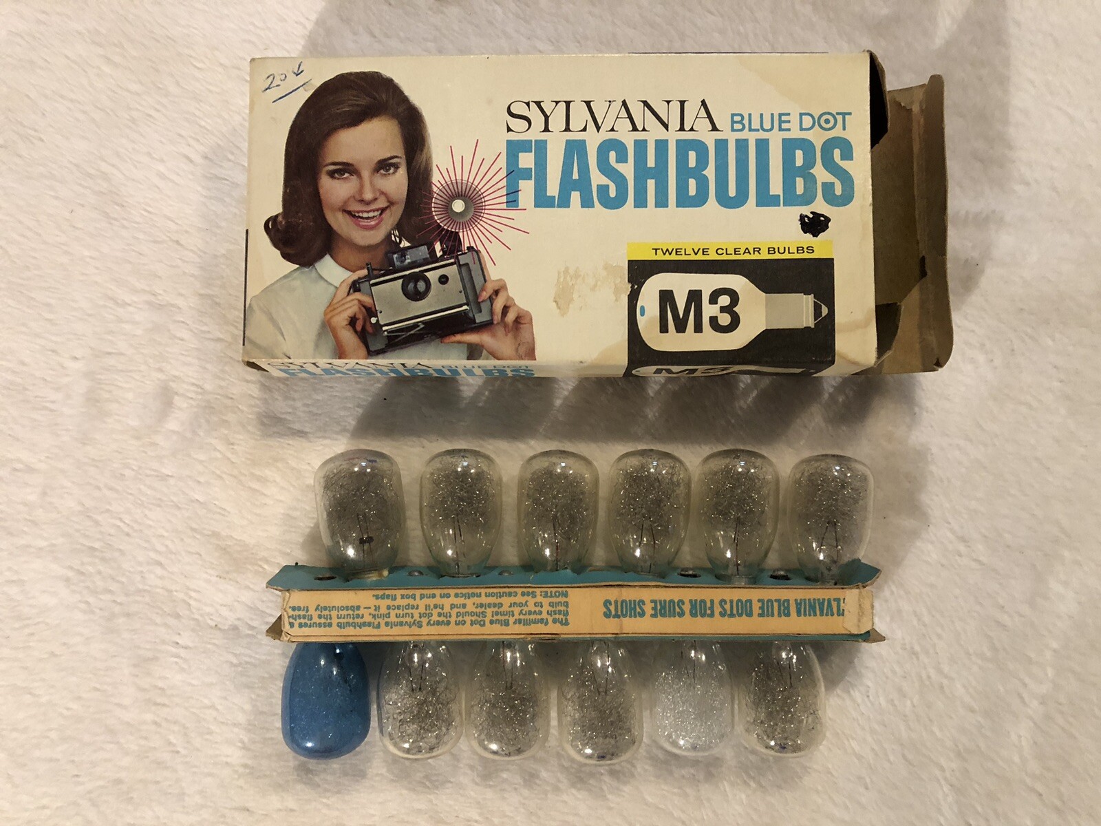 Vintage NOS M3 Flashbulbs Mixed LOT