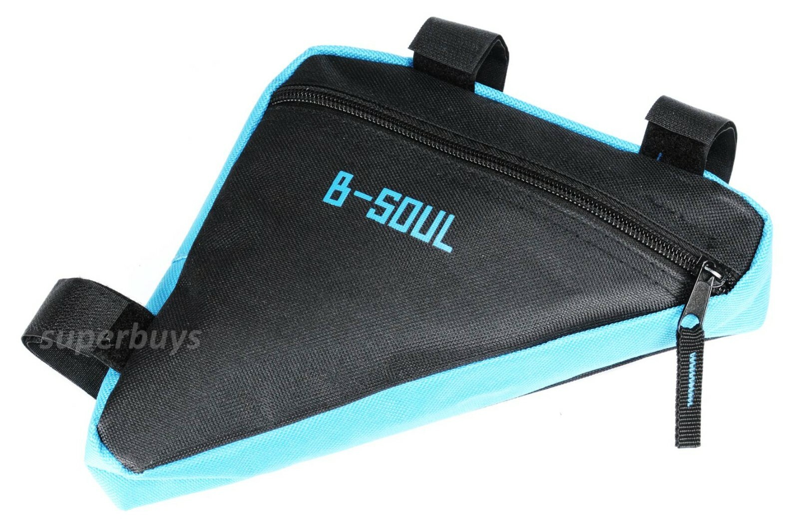 Blue Triangle Bike Frame Bag Bicycle Cycling Riding Pouch Connects Frame Tools