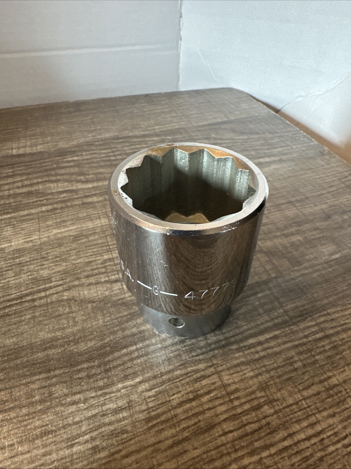 Craftsman Socket 47779 3/4" Drive 1-3/8"  12 Point Chrome G Series USA Sears