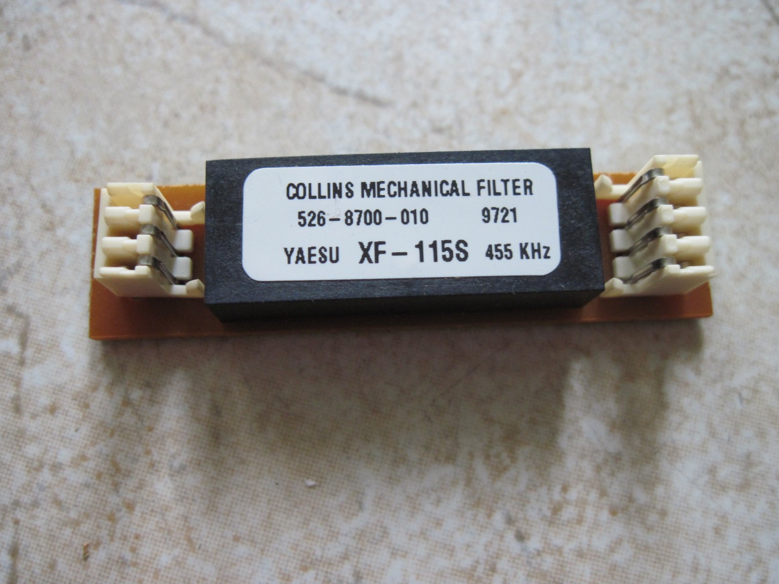 Yaesu YF-115S-02  2.5Khz Collins SSB Mechanical filter for FT-847 Excellent