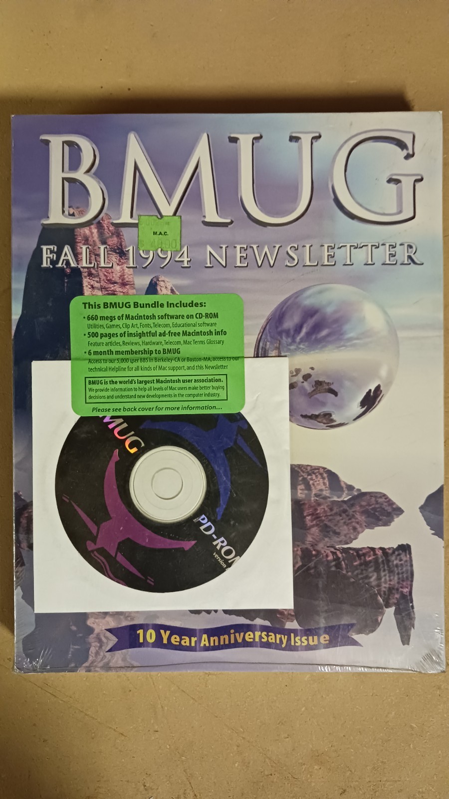 Berkeley Macintosh Users Group BMUG Fall 1994 Newsletter, Volume X, Number 2