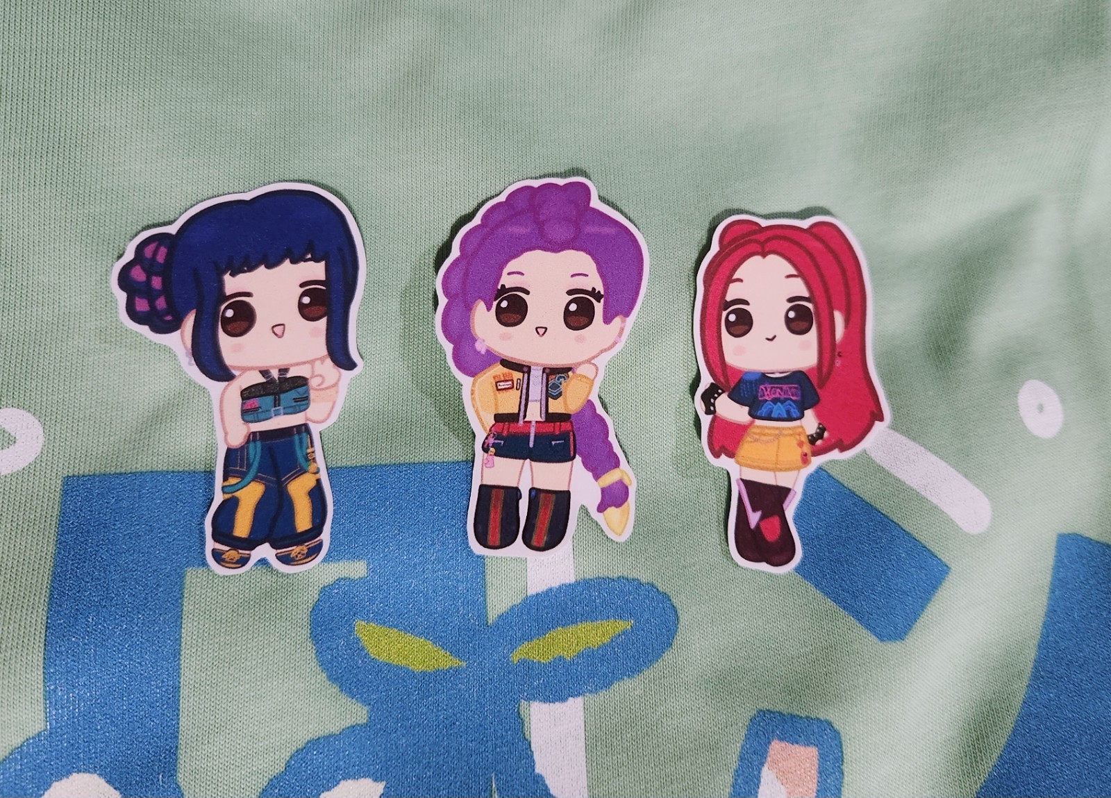Kpop Demon Hunters Huntrix stickers
