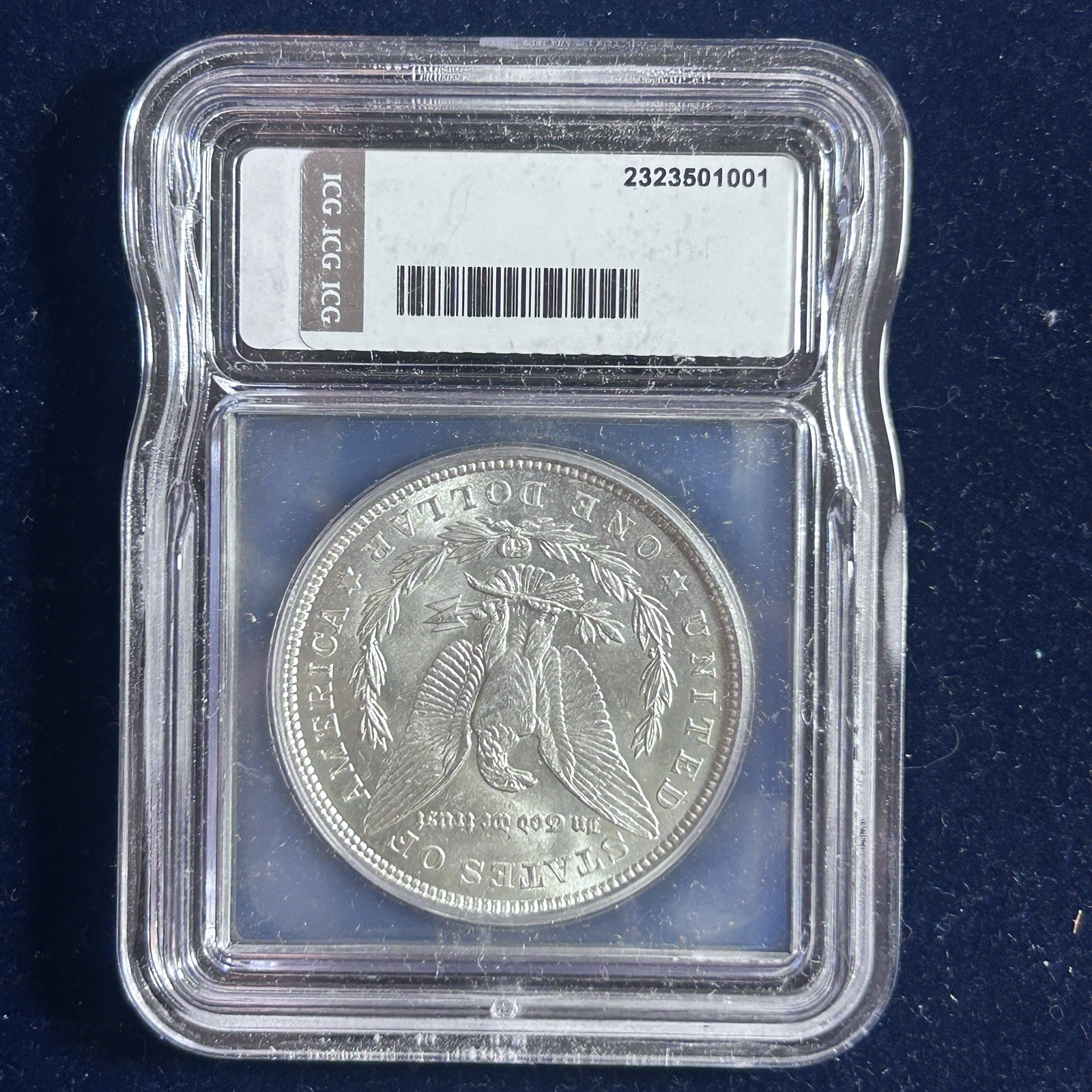 1921 ICG MS64 S$1 Morgan Dollar