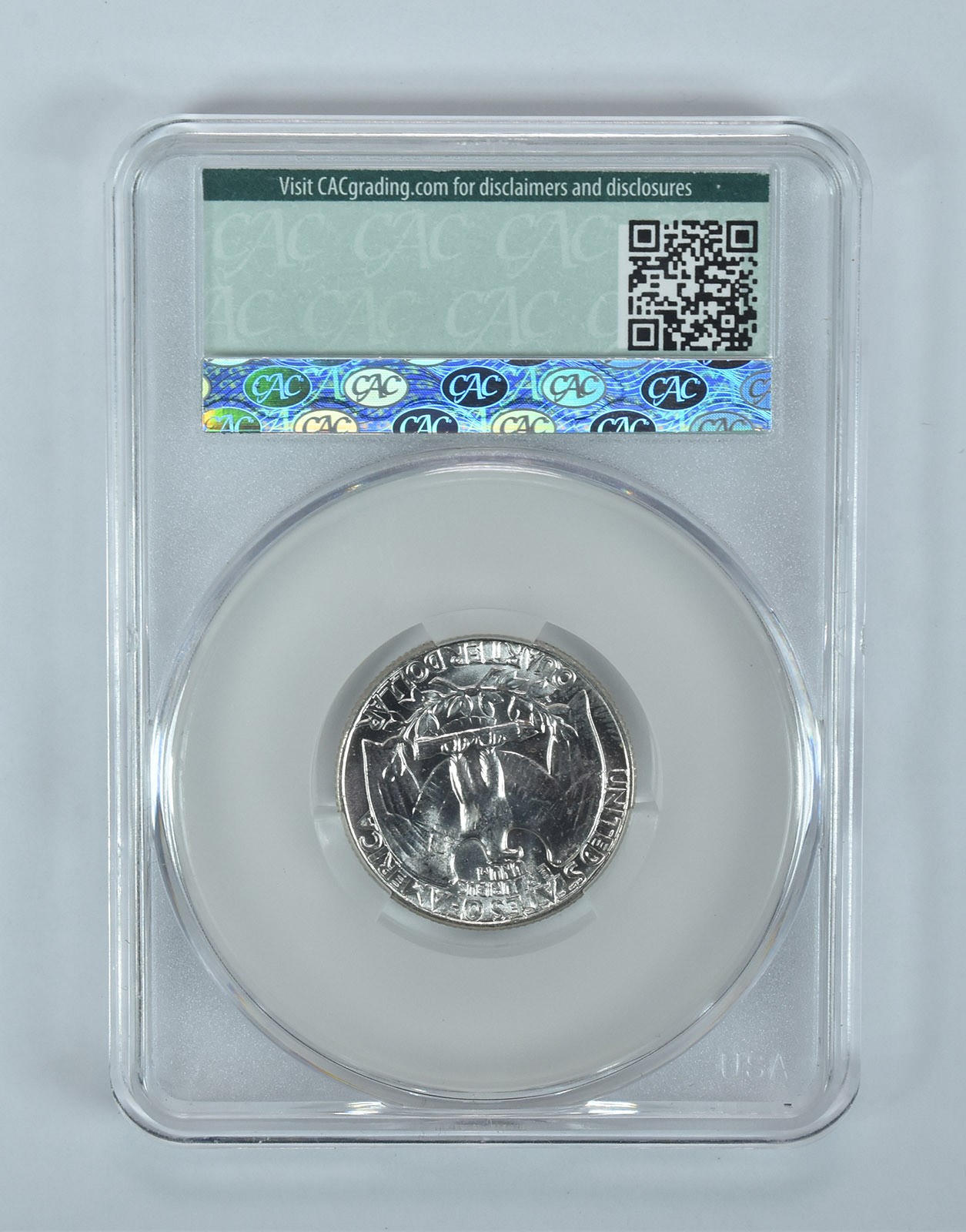 1958 Washington Quarter MS64 CAC CACg