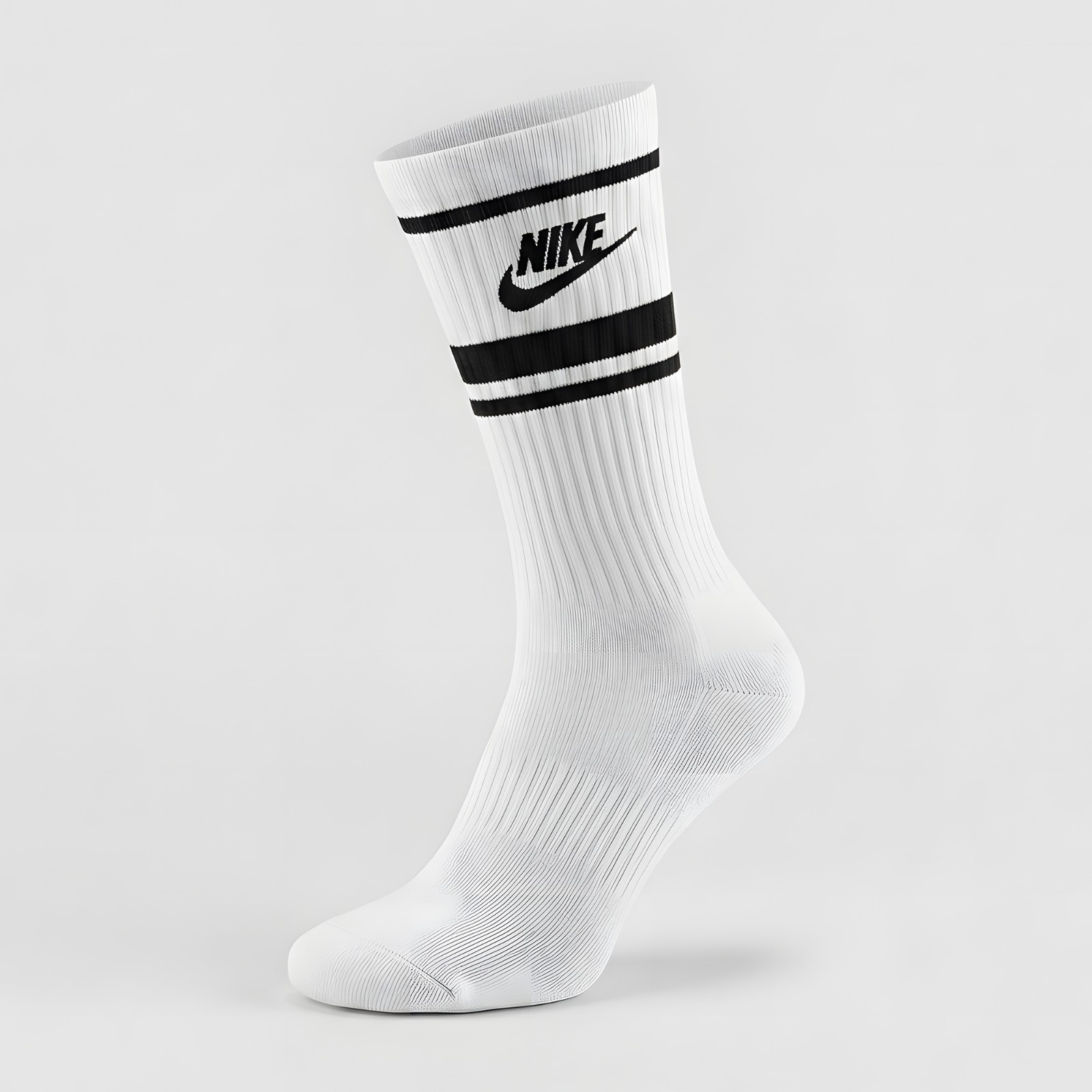 Nike Dri-fit Training Everyday Essential Crew Socks - (3 Pairs)