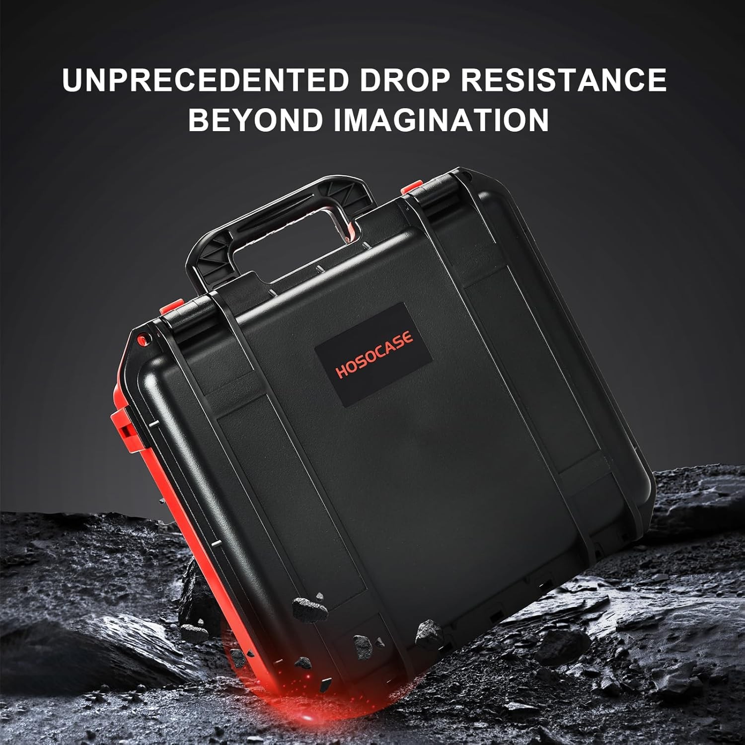Case for Milwaukee M12 Impact Driver & Drill Set - Tool Box Black & Red