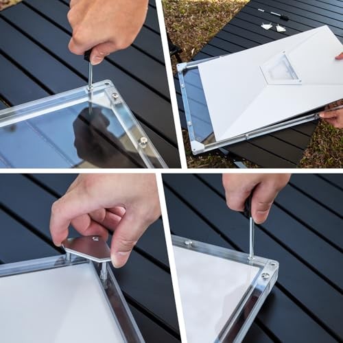 Protective Hard Case for Starlink Standard/Gen 3, Full Protection, Easy Screw