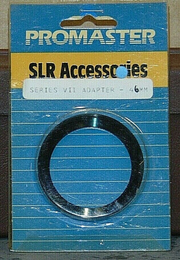 Promaster 46mm to Series VII Step-Up Ring "New Old Stock!"