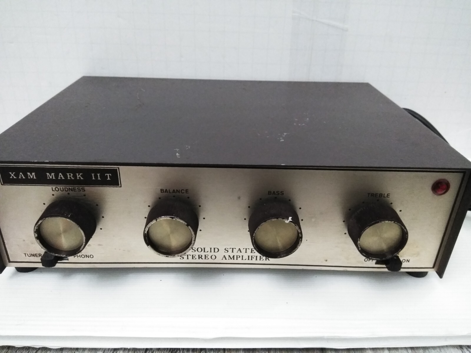 VINTAGE XAM MARK II-T SOLID STATE STEREO AMPLIFIER Amplifier (HTF)