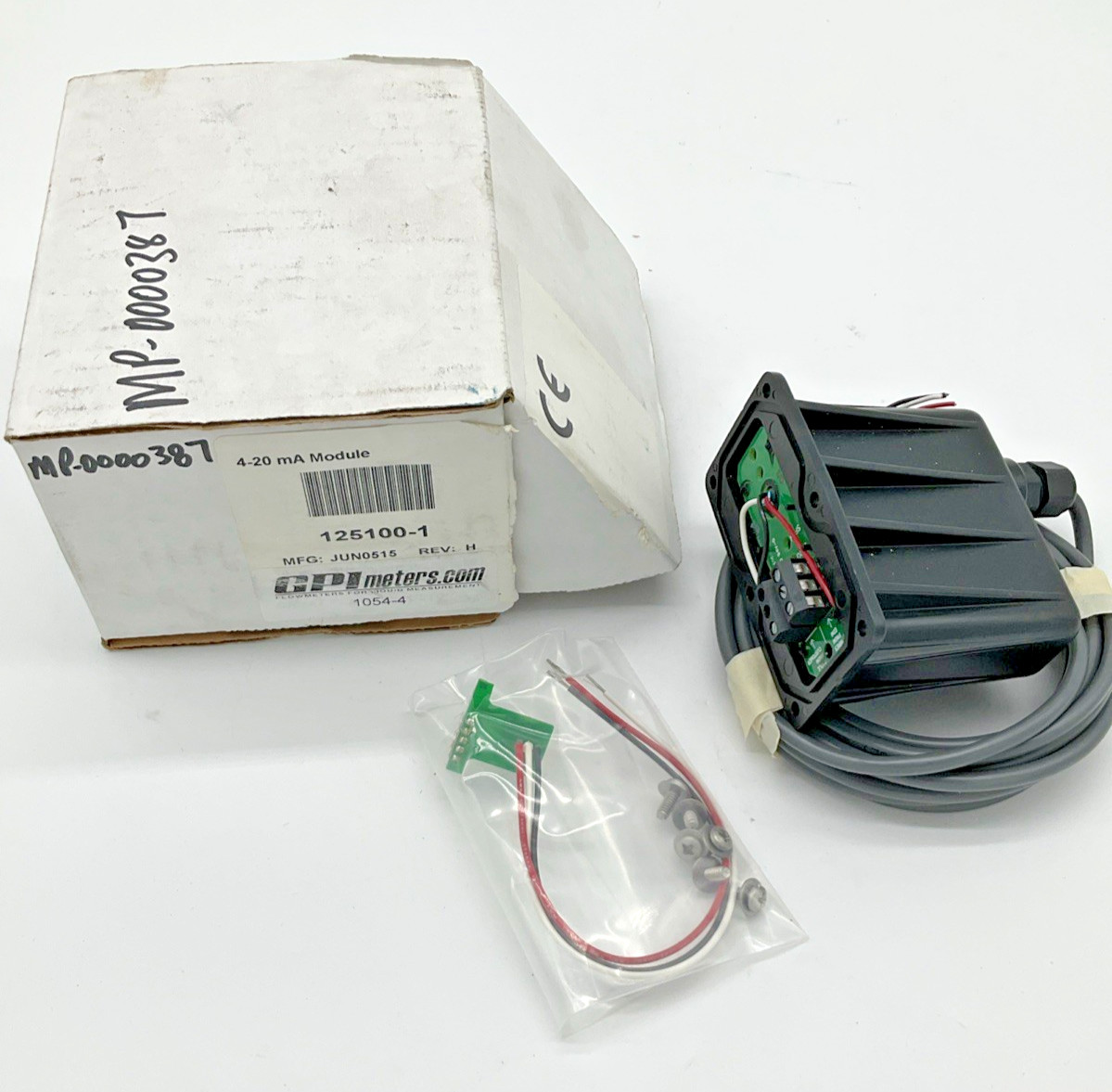 GPI Meters 125100-1 4-20 mA Output Module Transmitter New Open Box