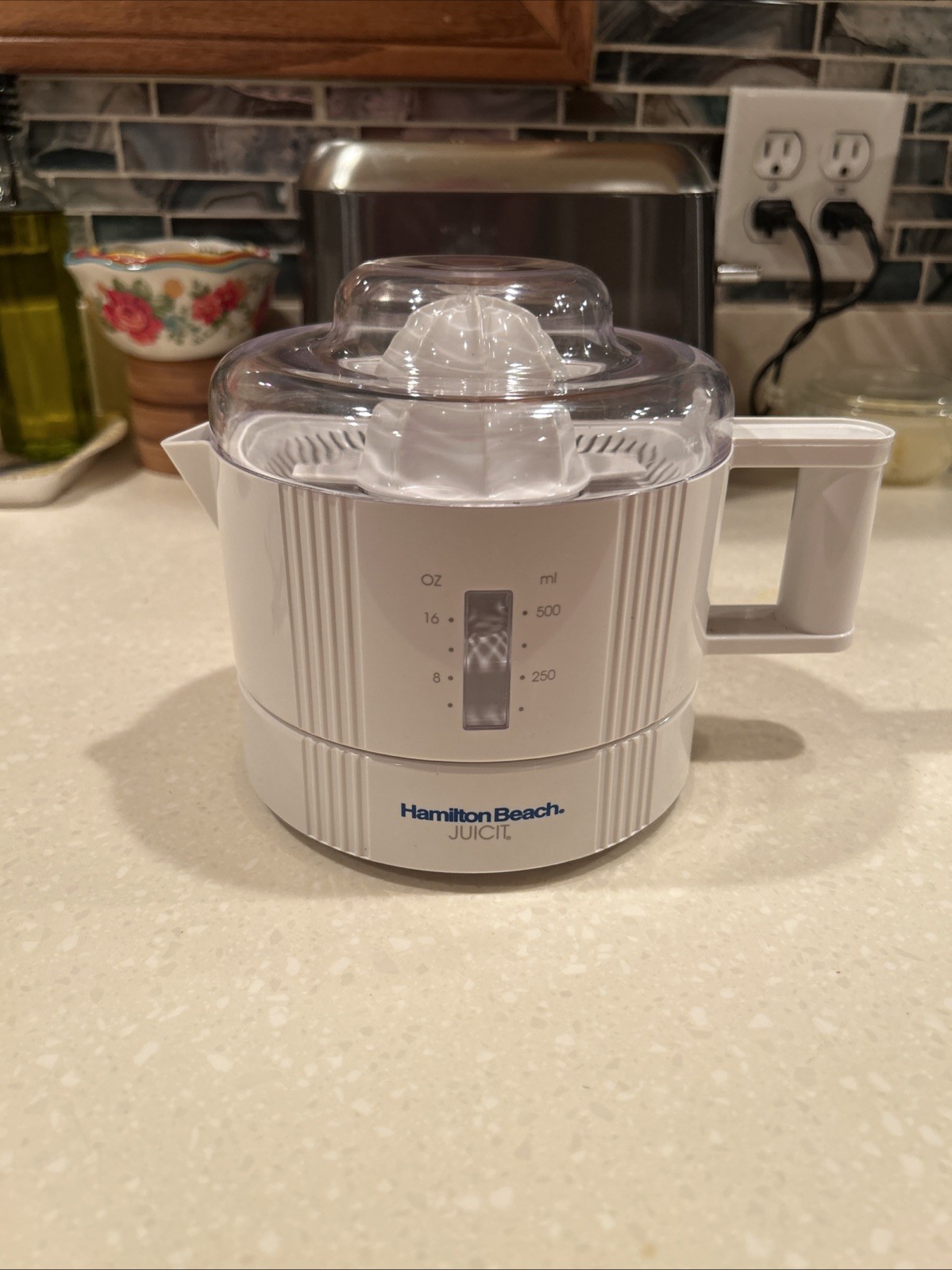 Proctor-Silex Vintage 1997 Juicit 16oz Citrus Juicer 66100R Hamilton Beach Juice