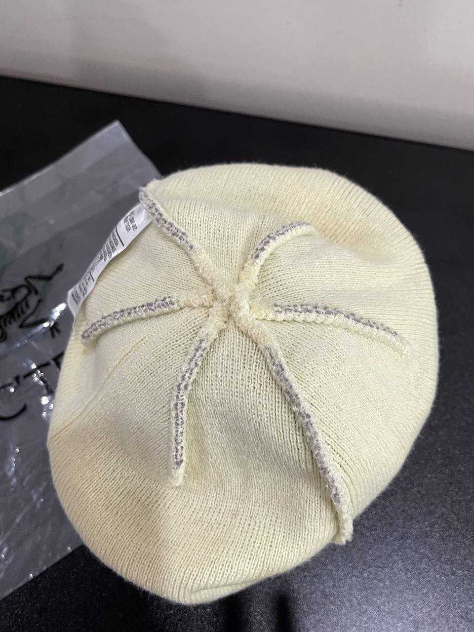 Arc'teryx Grotto Toque Beanie Cream Alpine Rose Unisex Winter Knit Hat NWT 2026
