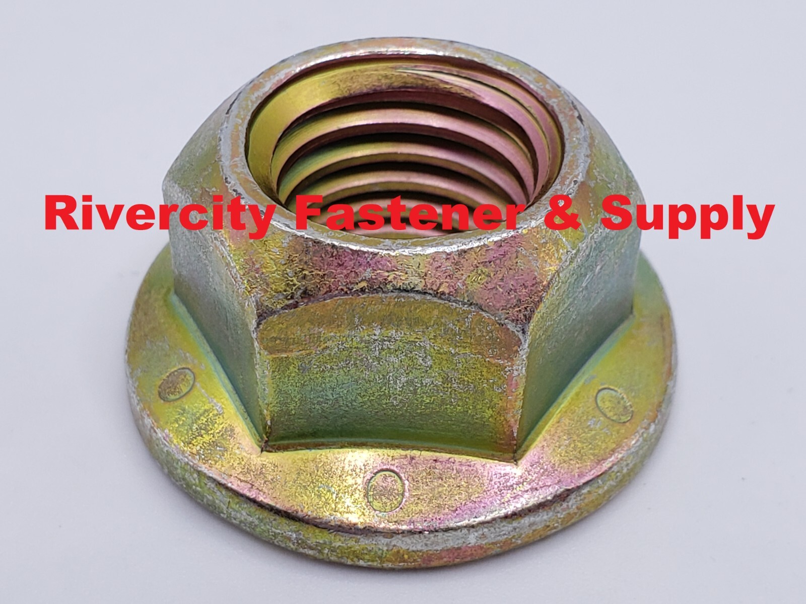 5/8-11 Grade 8 All Metal Flange Lock Nuts 5/8x11 Top Lock Nuts 5/8 x 11 Nut ZY