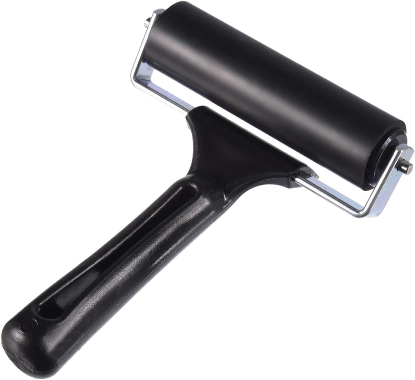 2 Pcs Rubber Roller, Hard Rubber Brayer Glue Roller for Construction Tools Print