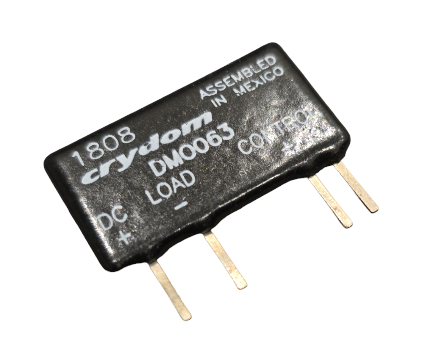 1 PCs CRYDOM DMO063 DMOO63 DM0063 Solid State Relay 3V-10V Control SIP-4 60V 3A