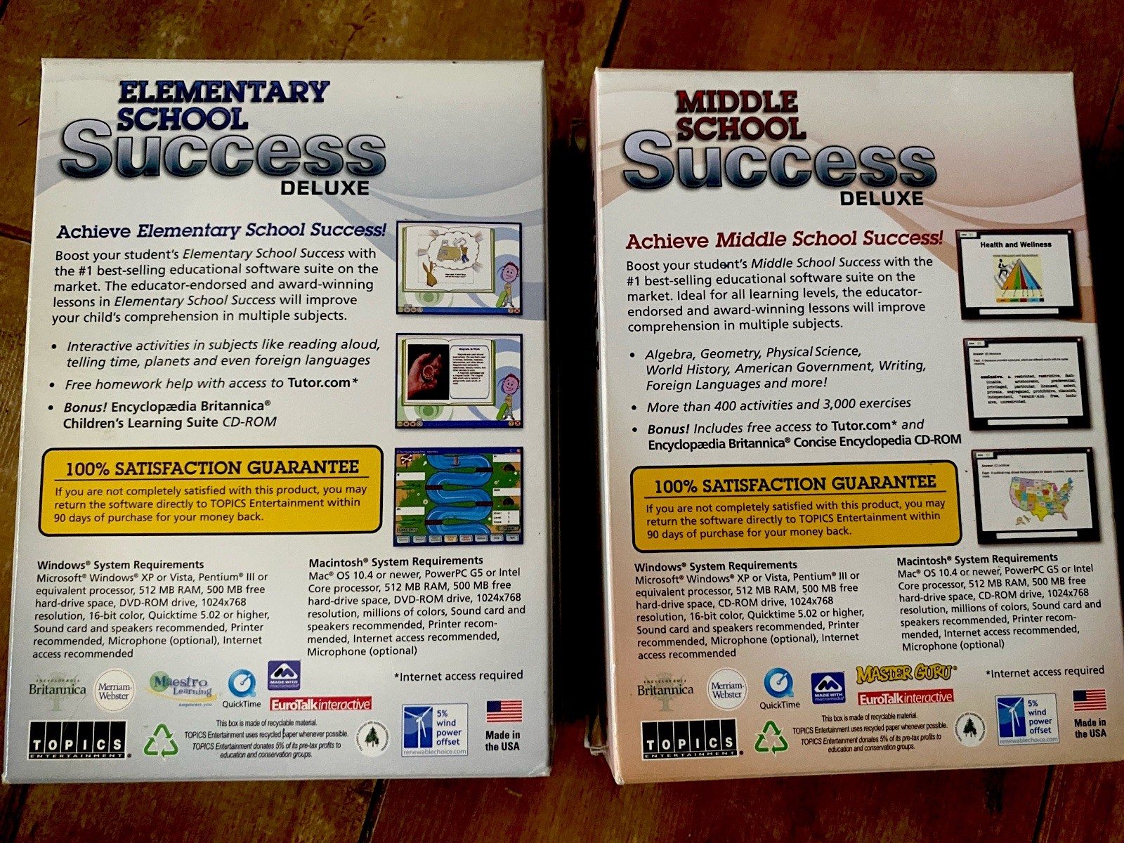 Topics Learning: Elementary & Middle School Deluxe New