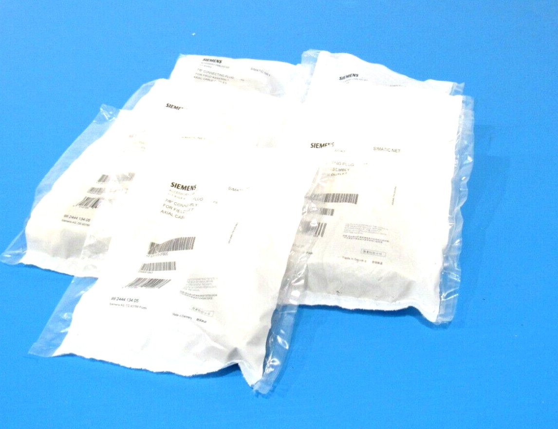 LOT OF 7 NEW SIEMENS 99-2444-134-05 CONNECTING PLUG 99244413405