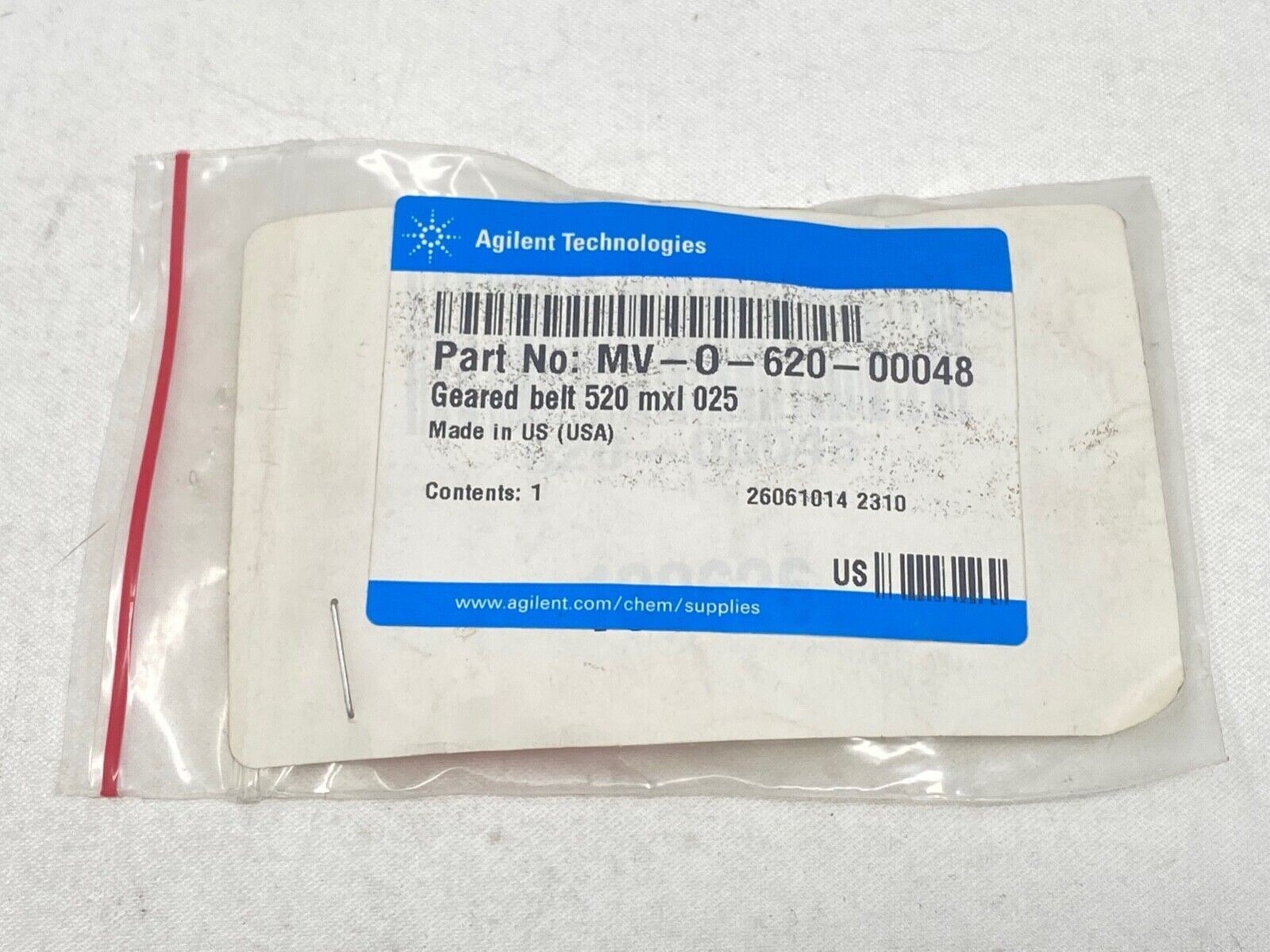 NEW Agilent 620-00048 Eksigent nanoLC AS-1 Part - Geared belt 520 mxl 025
