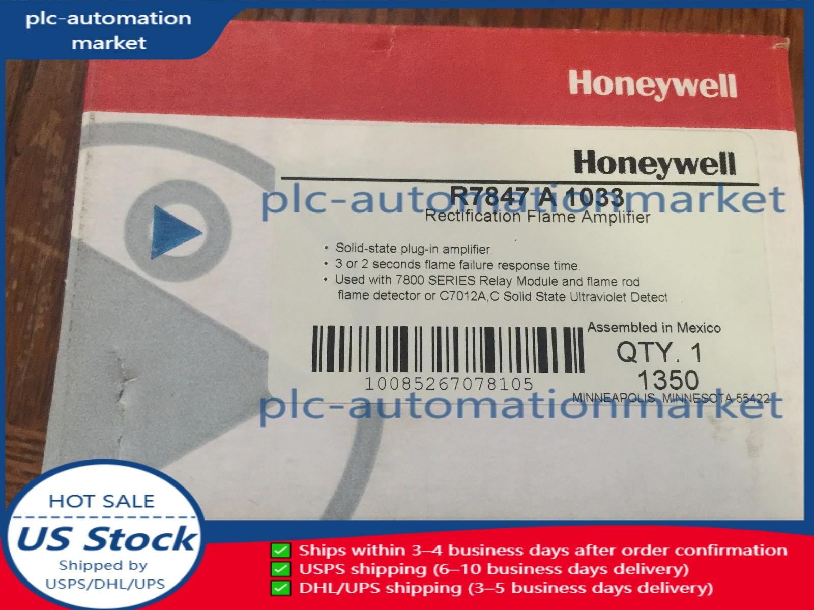 New Honeywell R7847 A 1033 Rectification Flame Amplifier R7847A1033 US Free TAX
