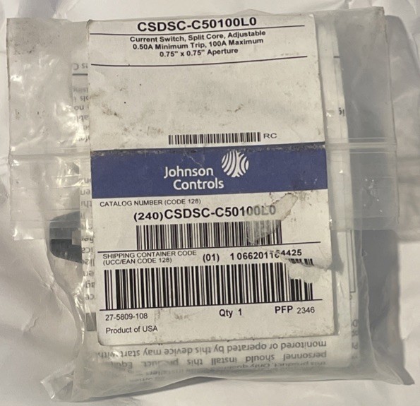 JOHNSON CONTROLS CSDSC-C50100L0 / CSDSCC50100L0 SEALED