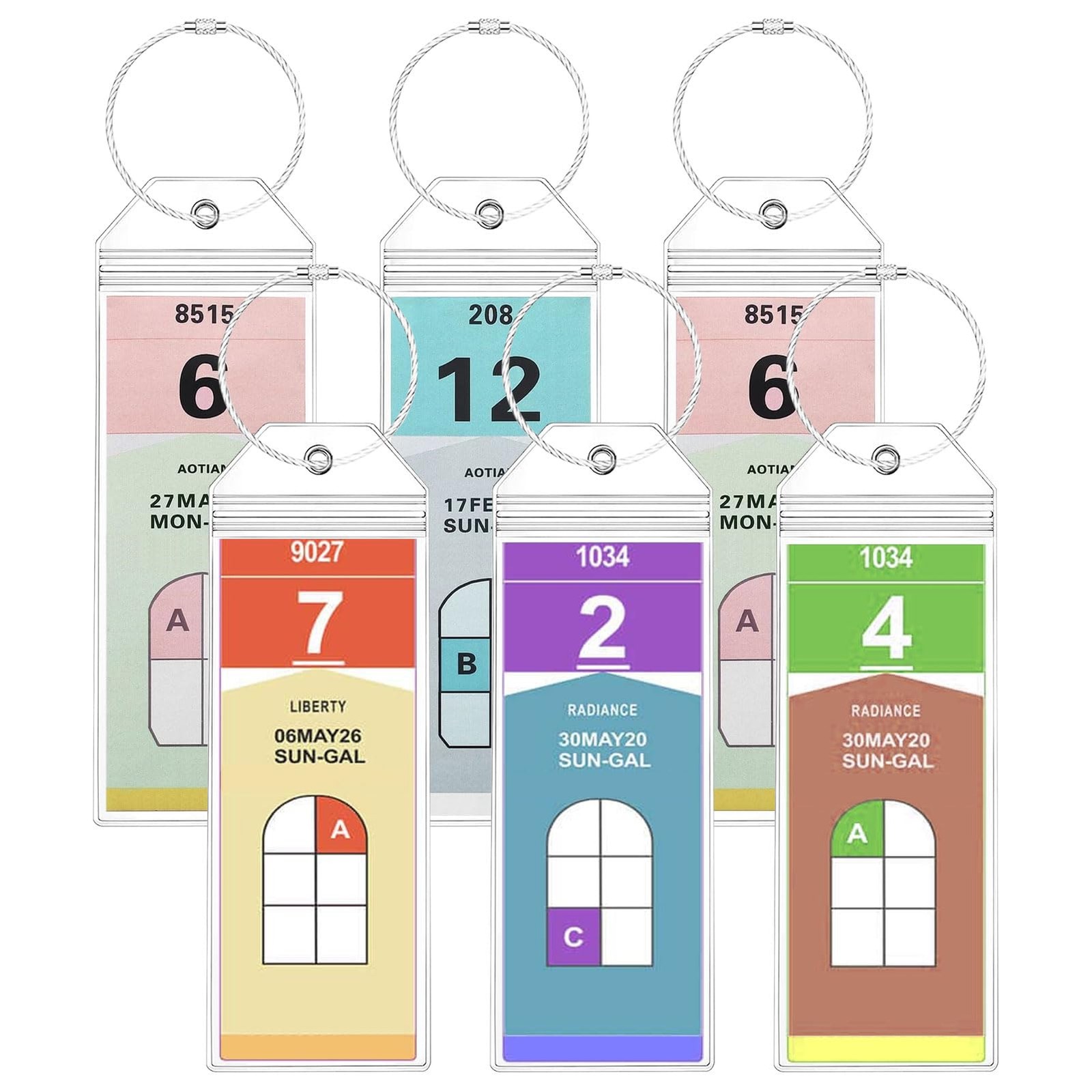 Celebrity Cruise Luggage Narrow(Royal Caribbean & Celebrity), 6 Pack Narrow