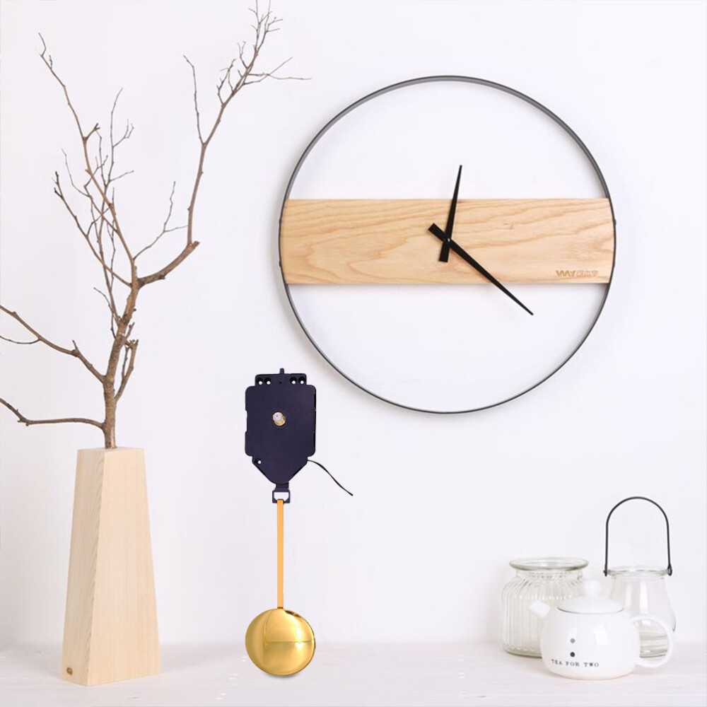 1 Set Clock Movement wall clock mechanism with chimes and pendulum movement