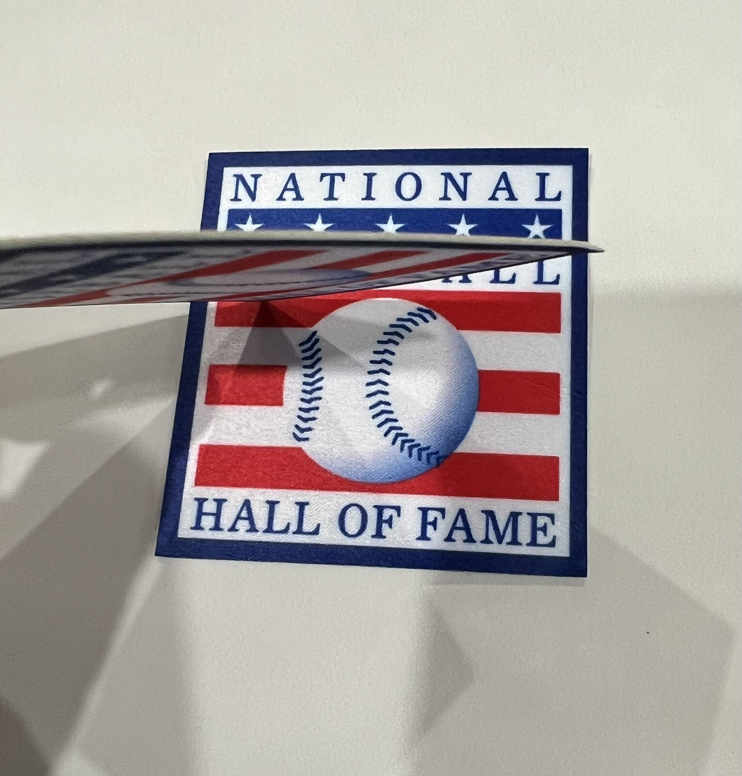 (Lot of 2) National Baseball Hall Of Fame Induction Cooperstown Patch Iron On