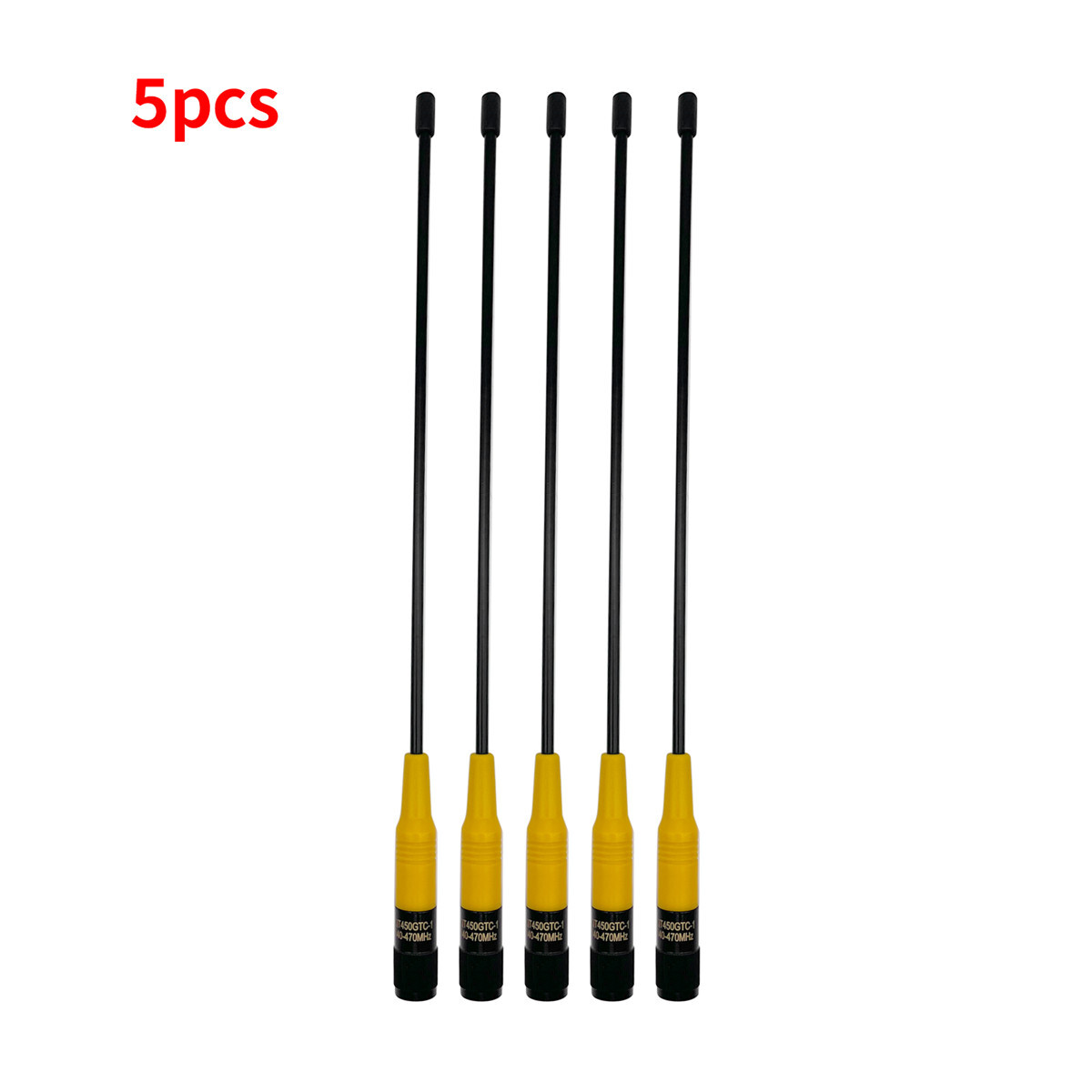 5PCS Whip Antenna 440-470MHz QT450GTC-1 TNC-J GNSS Receivers RTK GPS Surveying