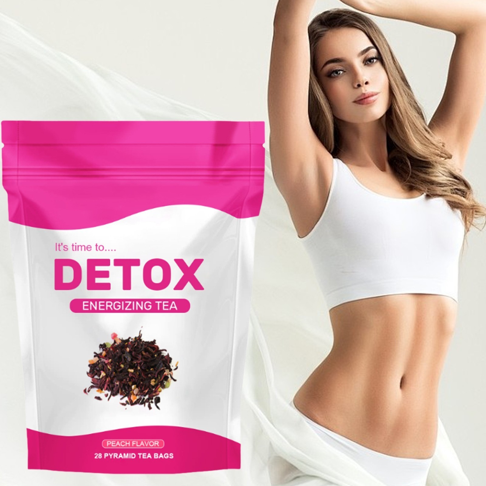 Detox Tea - All-Natural,Supports Healthy Weight,Helps Reduce Bloating 28 Tea Bag