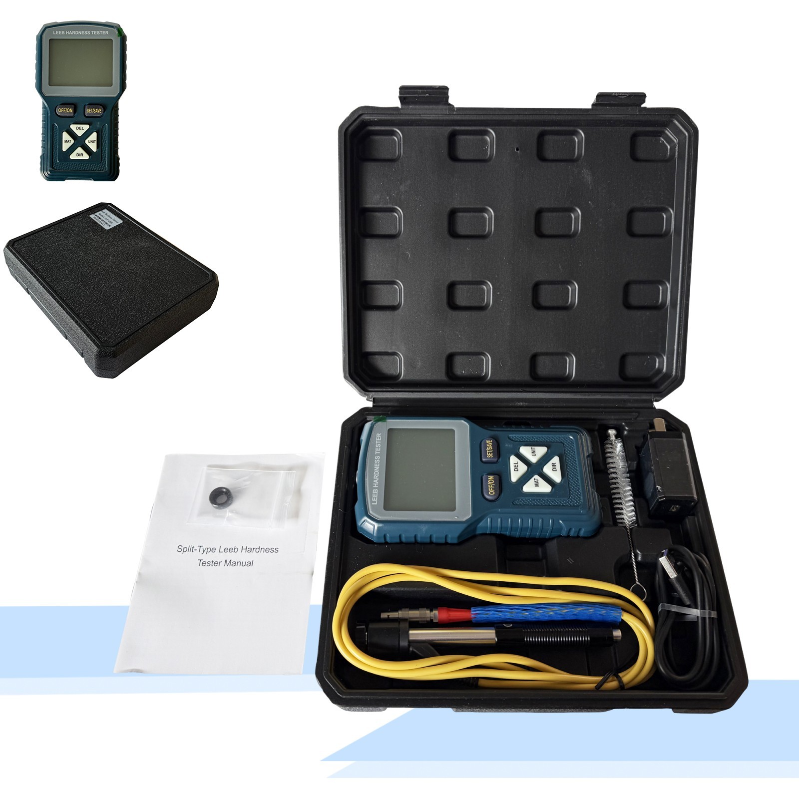 Leeb Portable Electronic Hardness Tester Split-type Metal Steel Hardness Tester
