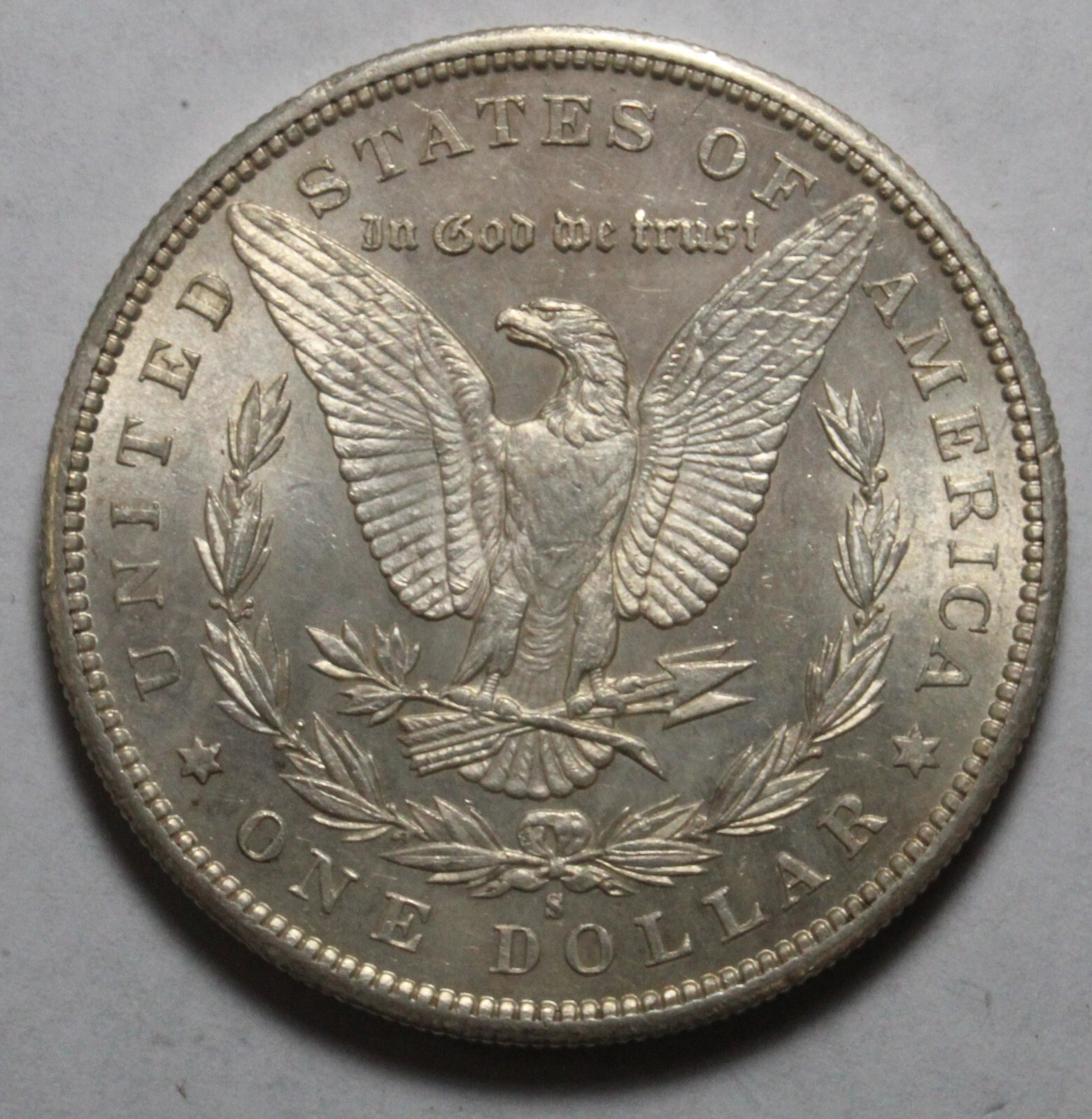 1897 S Morgan Silver Dollar PH114