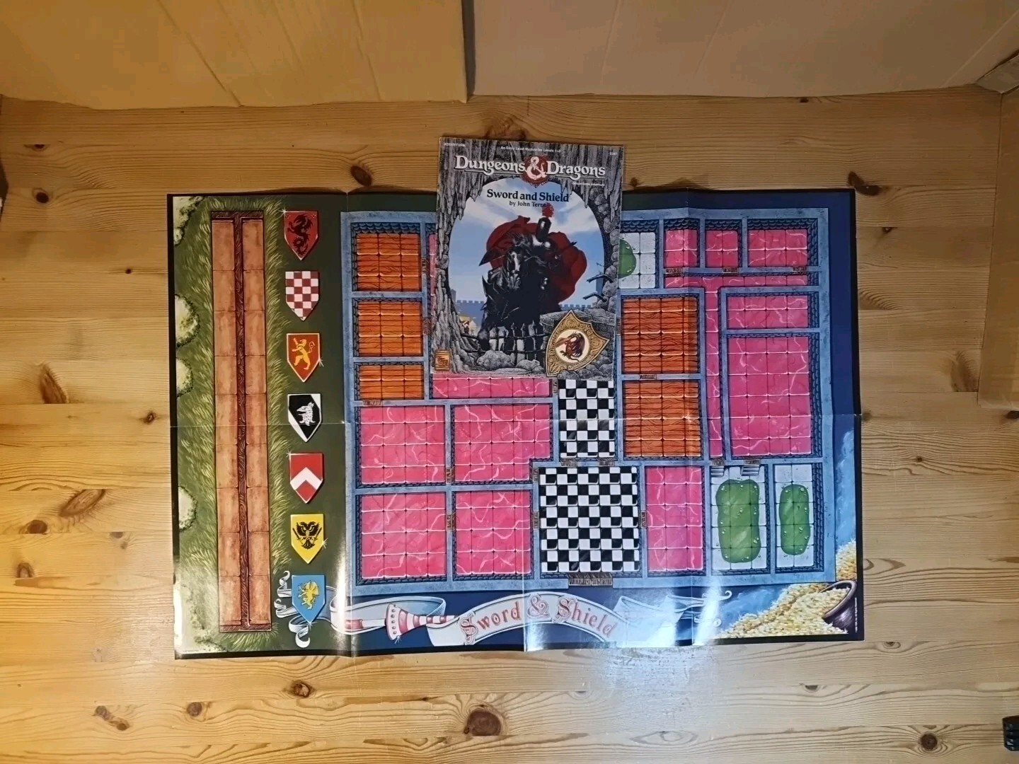 Dungeons & Dragons Sword and Shield TSR 1992