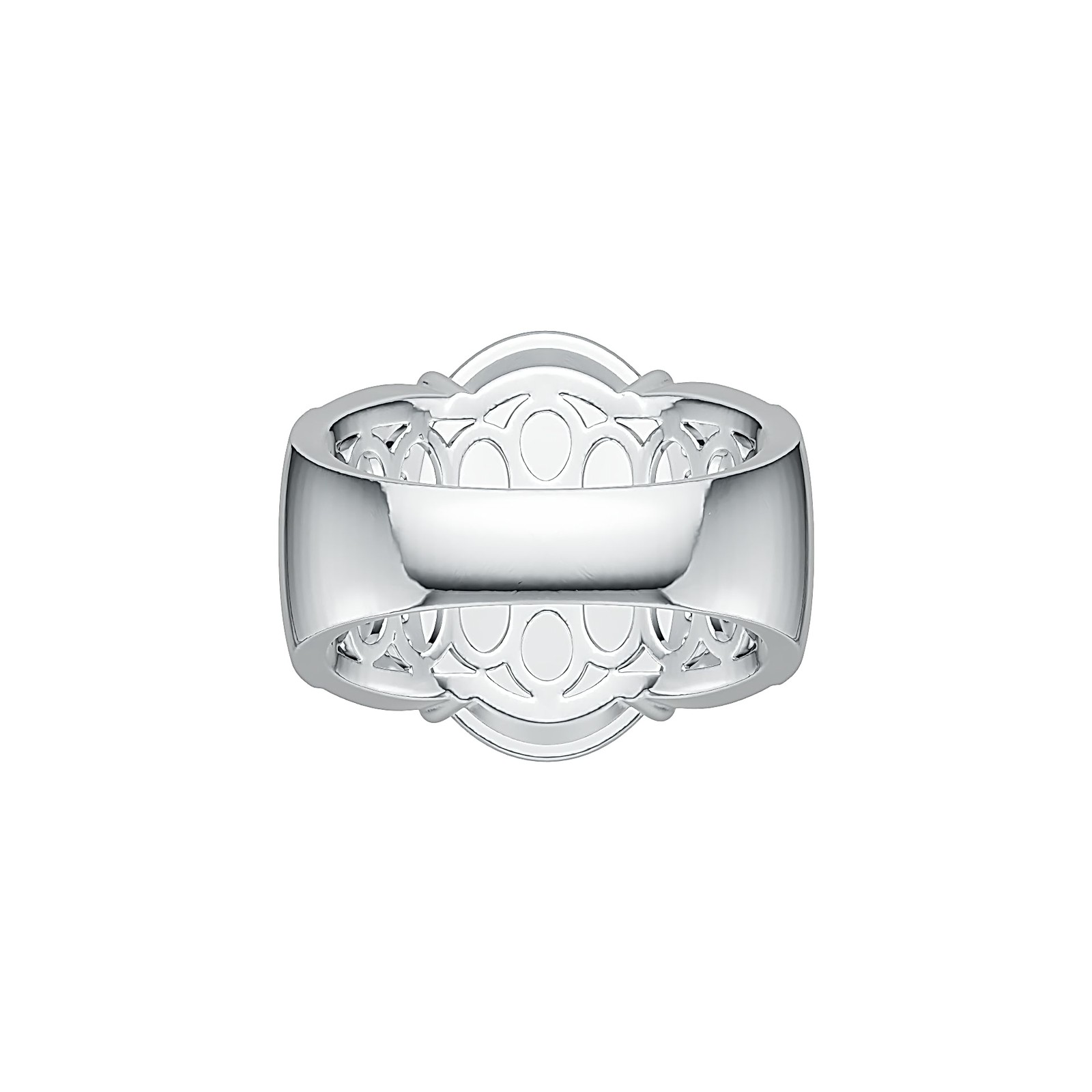 Sterling Silver Semi Mount Ring Setting Oval OV 18X13mm Cabochon
