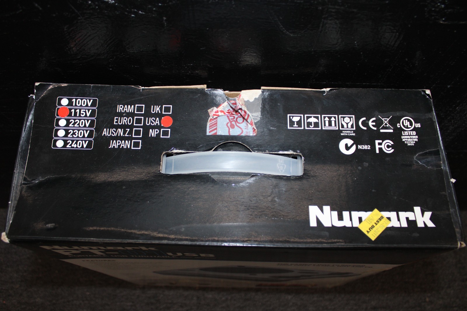 Numark PT01USB DJ Turn Tables