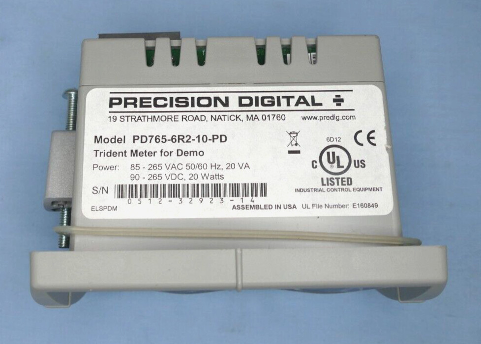 PRECISION DIGITAL PD765-6R2-10 TRIDENT METER (NEW, salesman demo unit)