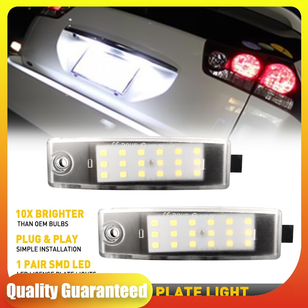 For 2004-2006 Scion xB LED License Plate Lights 6000K 2260LM Super Bright