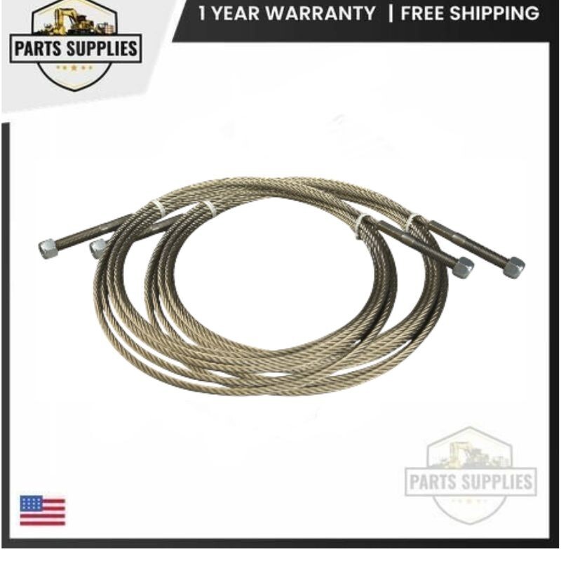 FJ7421 Set of 2 Equalizer Cables 25' 10-1/2" fits Rotary SP98 SP9 2-Post Lift